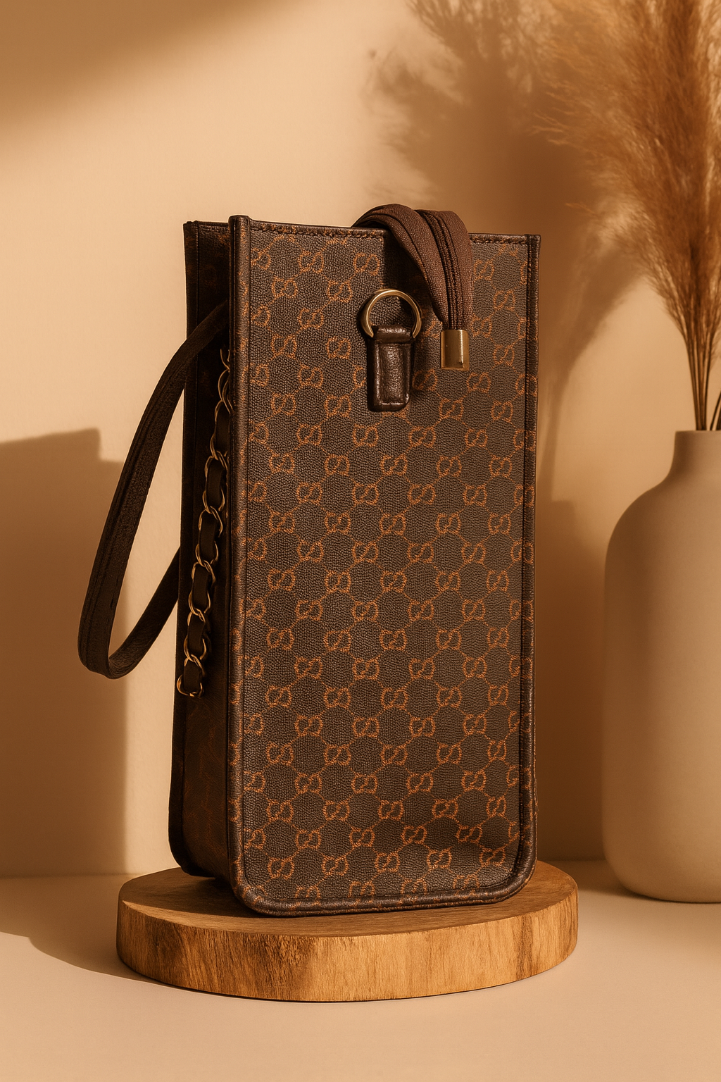 GG Heritage Chain Tote – Classic Monogram Edition