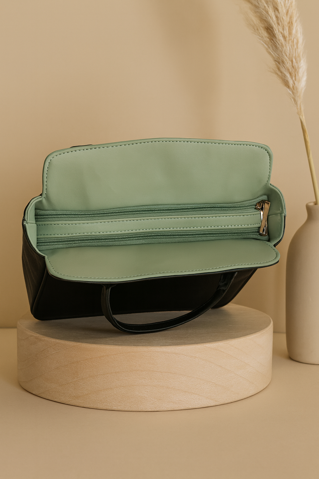 Jimmy Choo Mint Elegance Handbag – Modern Classic