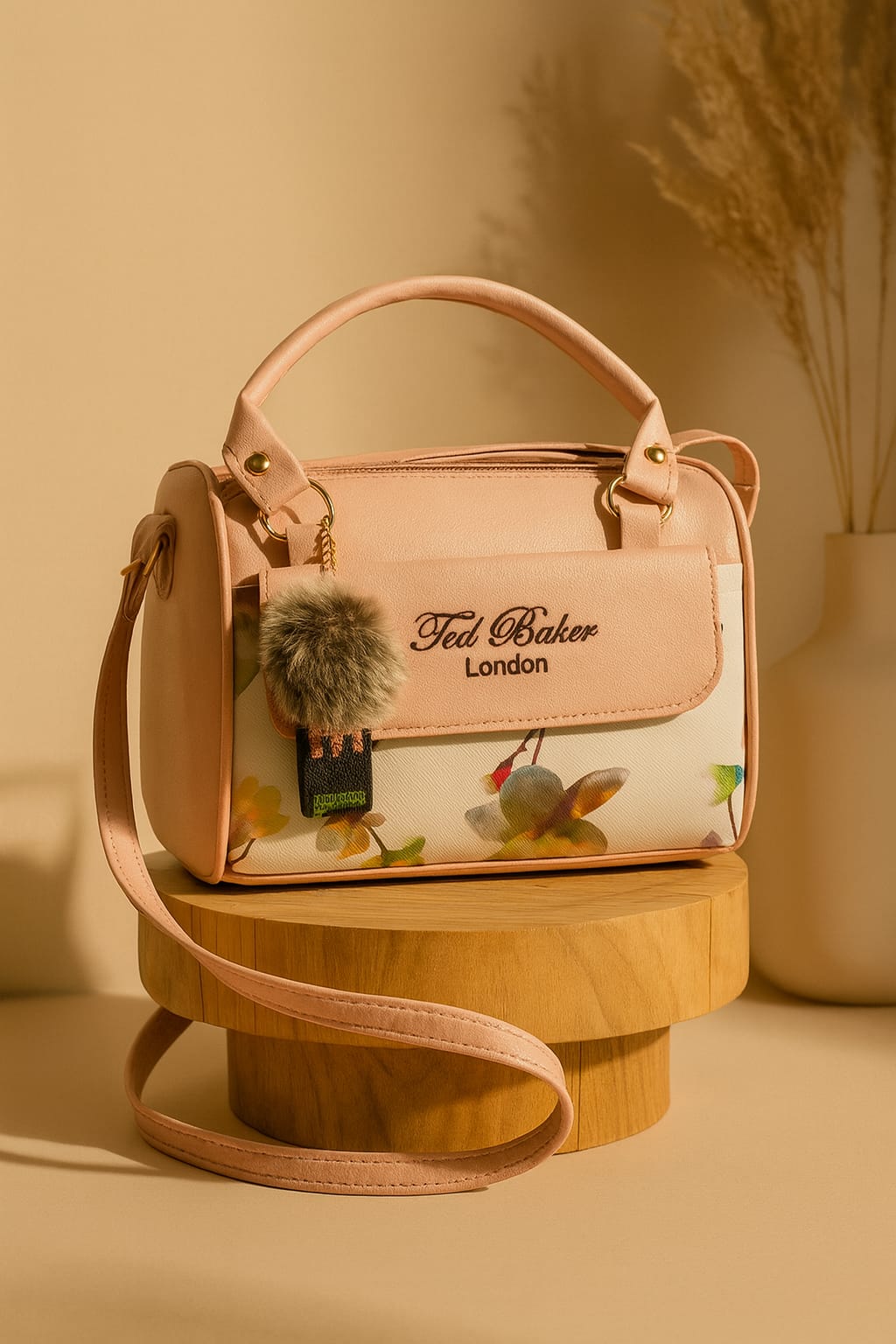 W Blush Bloom Floral Satchel – Ted Baker London