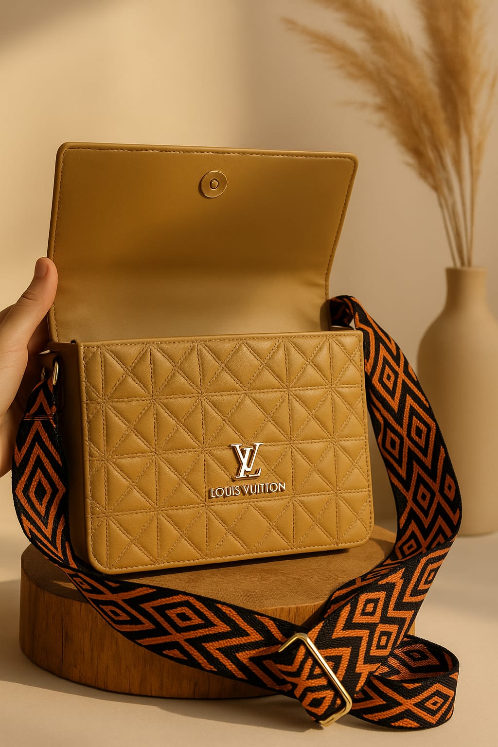 Louis Vuitton Geo-Quilt Crossbody – Limited Edition Strap